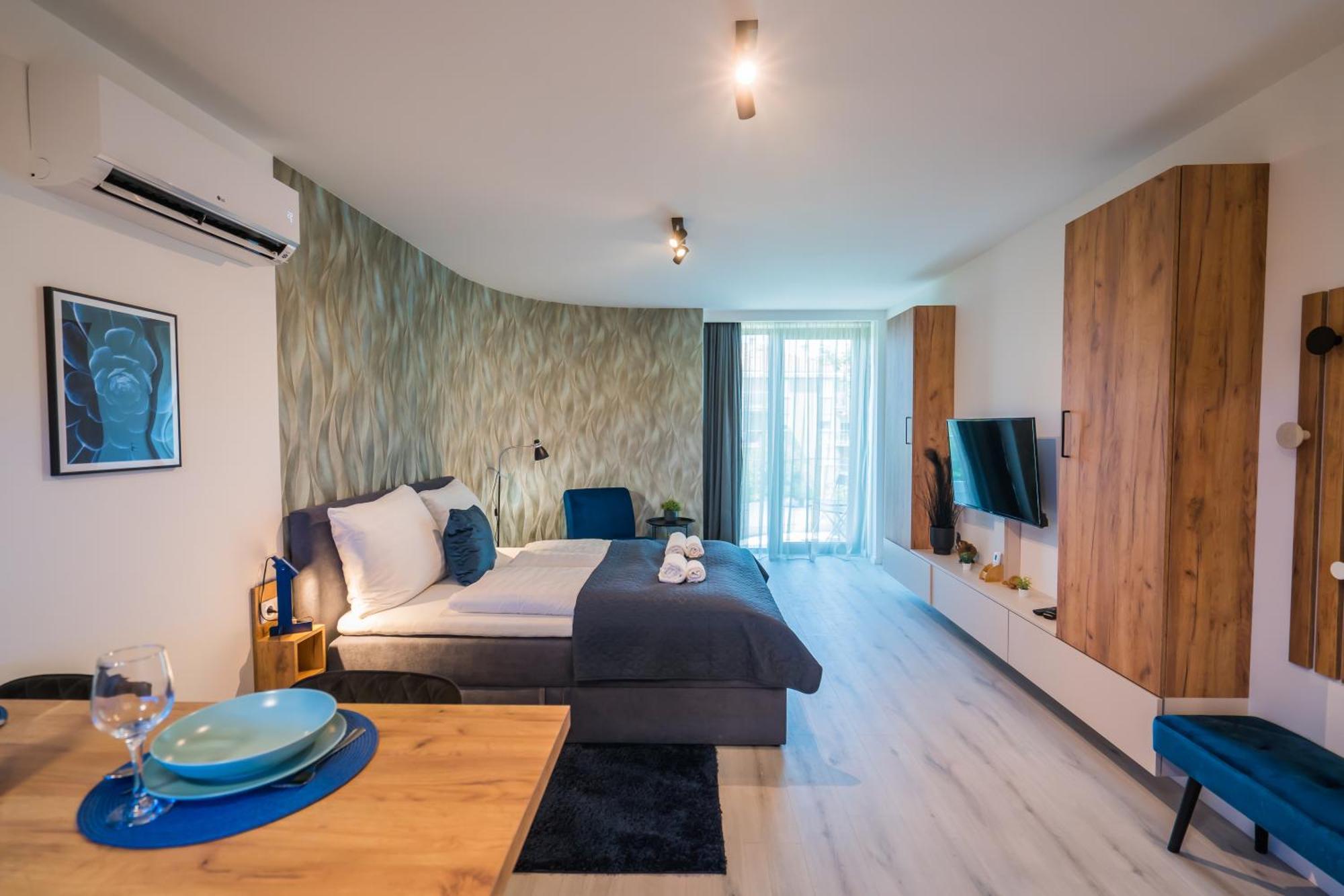 Myflat Wave 36 Suite Siófok Eksteriør bilde