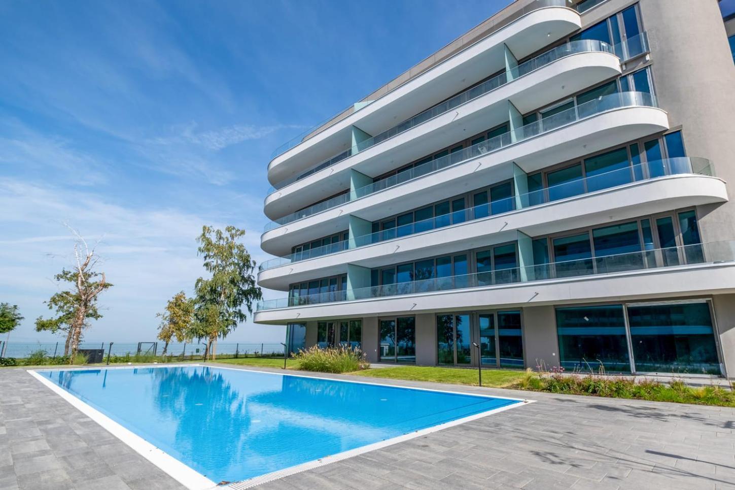 Myflat Wave 36 Suite Siófok Eksteriør bilde
